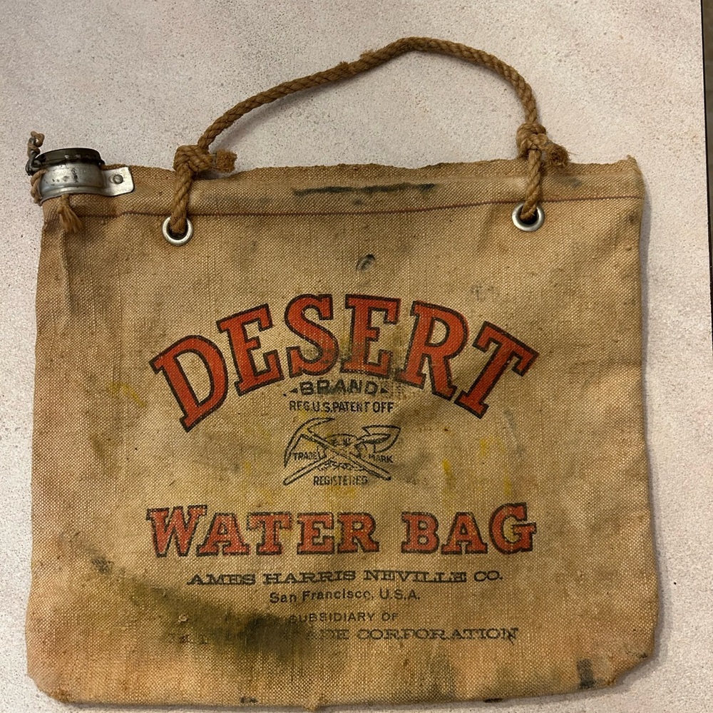 Desert Water Bag with Rope Handle